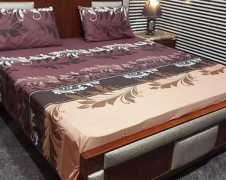 3 piece cotton bed sheets and ac blanket 9