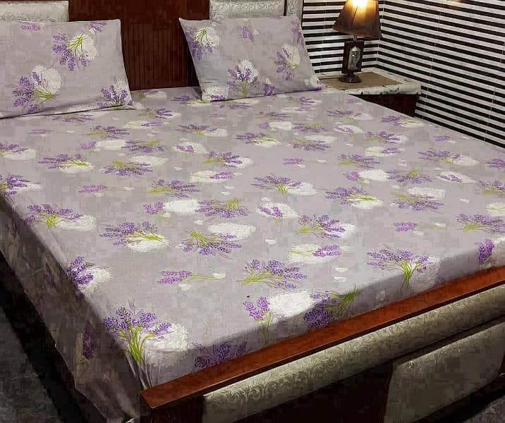 3 piece cotton bed sheets and ac blanket 18