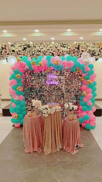 Birthday decor,,Magic & Mehndi, Flower & Light Decor, School funfair 1