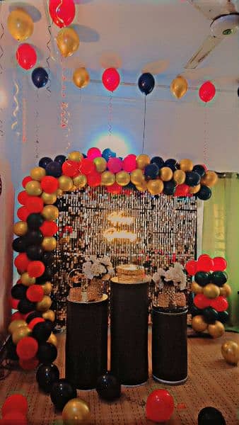 Birthday decor,,Magic & Mehndi, Flower & Light Decor, School funfair 11