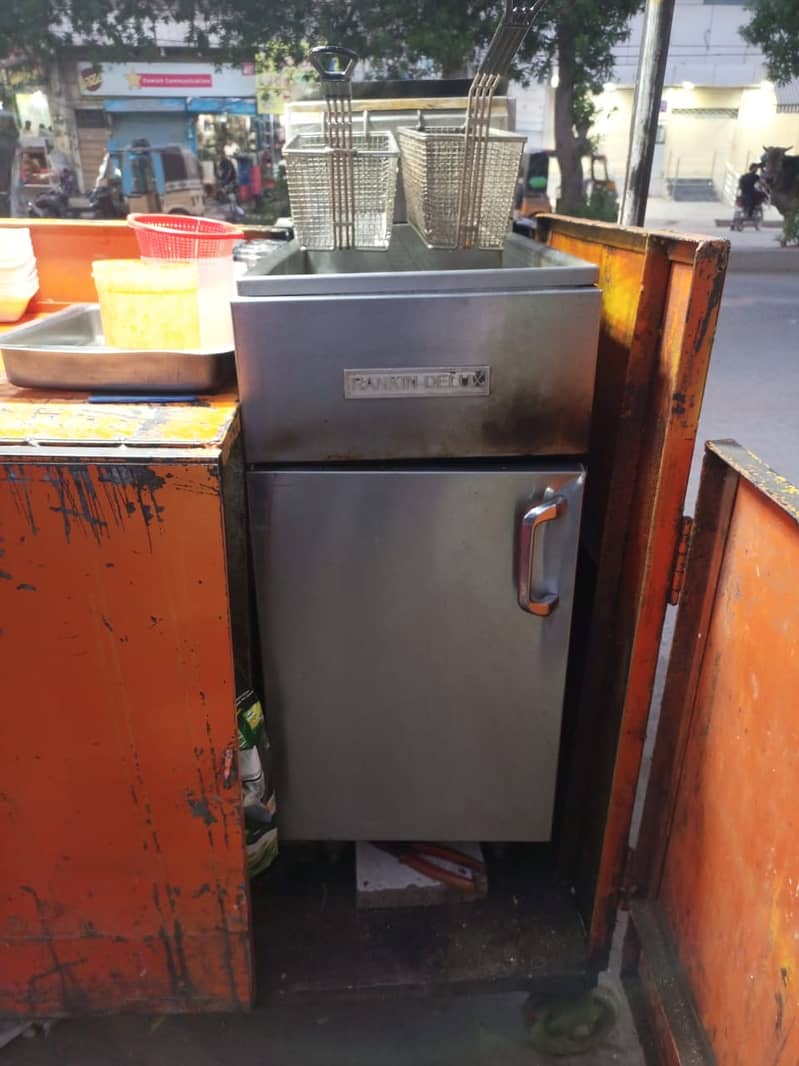 Fries Counter MS aur Rankin Deluxe Imported quality Imported Fryer 5