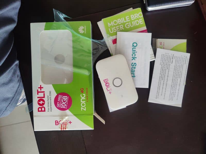 Zong 4G With Box Available 2