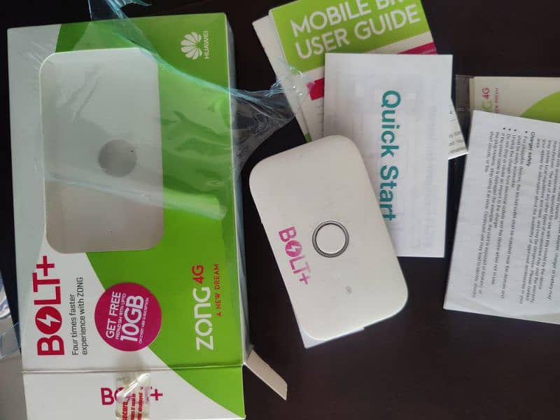 Zong 4G With Box Available 3
