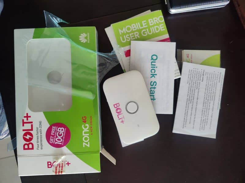 Zong 4G With Box Available 4