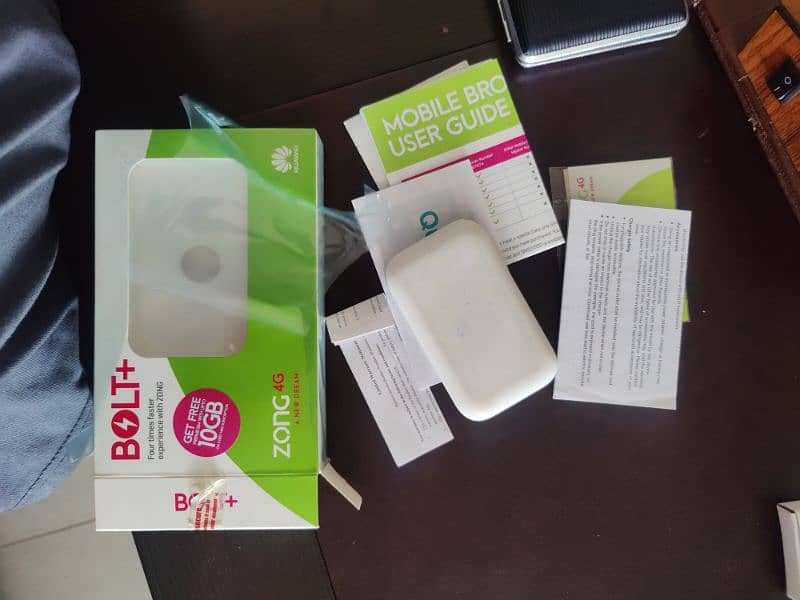 Zong 4G With Box Available 5