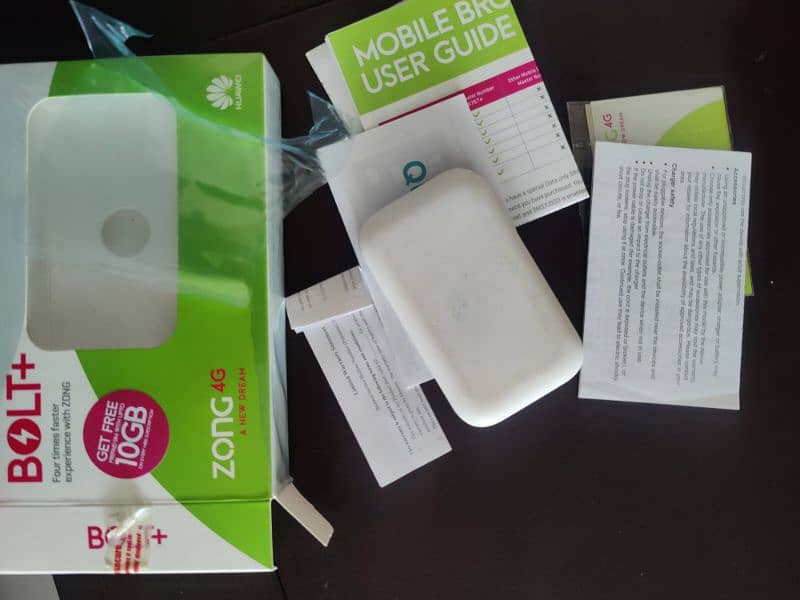 Zong 4G With Box Available 6
