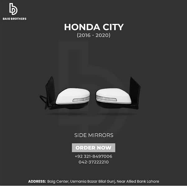 City Civic Rs Mg Hs Stonic Sportage Hyundai Light Bonut Grill Kit H6 13