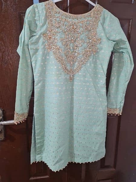 faiza saqlain dress- brand new, receipt available 3