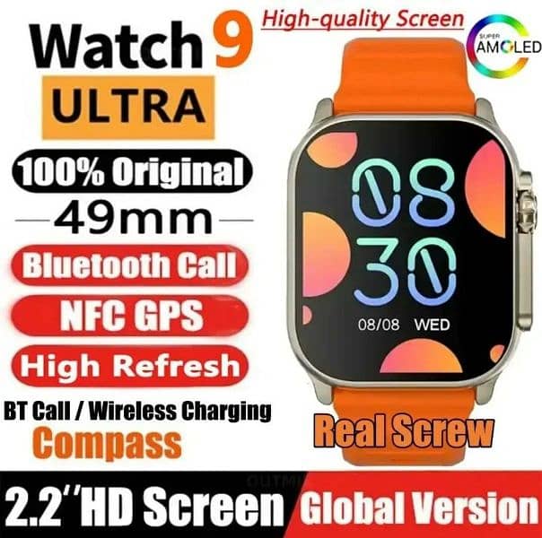 New Series T900 Ultra 2 Smart Watch With Wireless Charger 3
