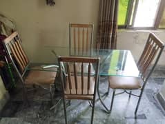 dinning table 4 chairs