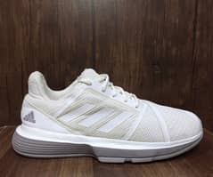 Adidas CourtJam Bounce Tennis Shoes (Size: 44)