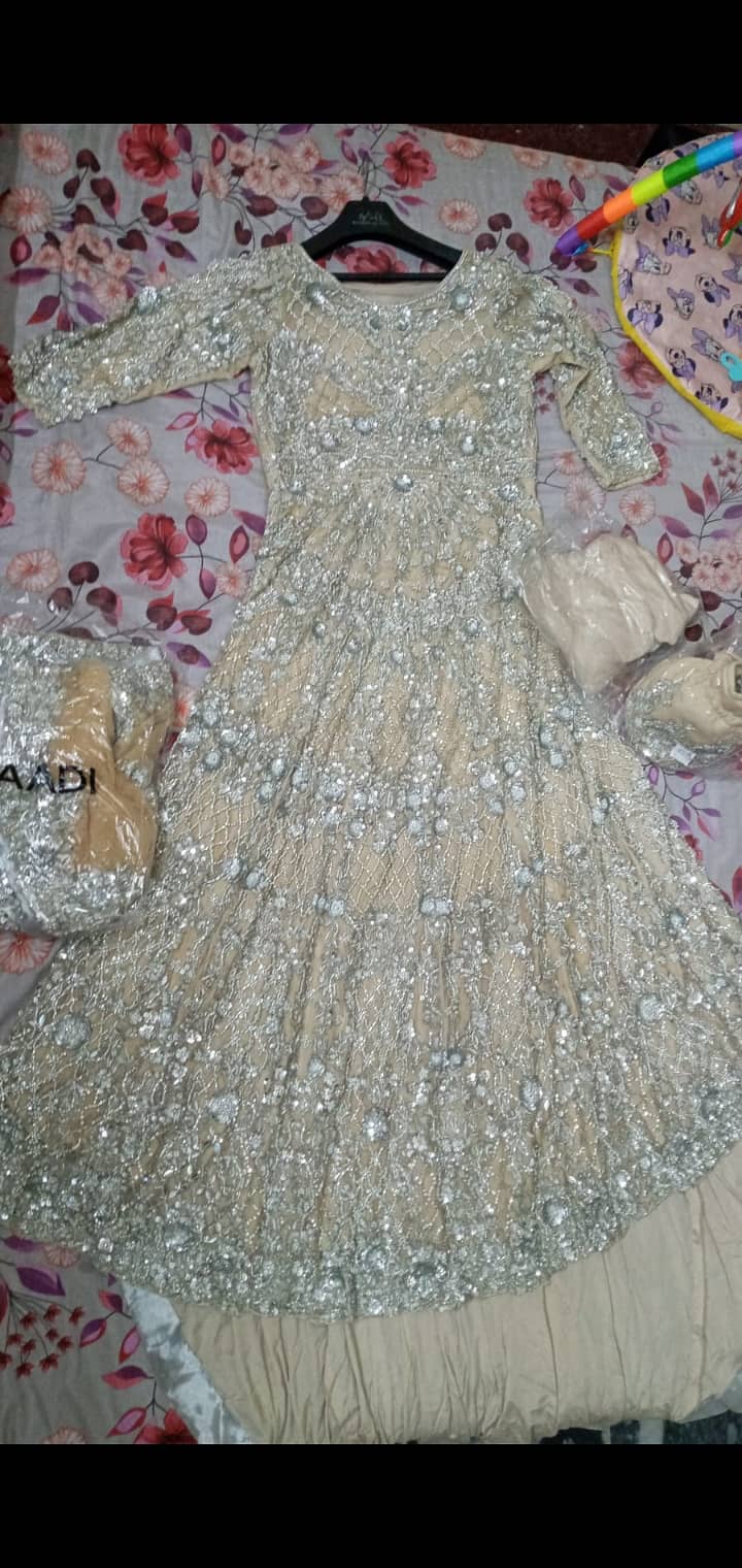 Designer Bridal maxi/Bridal dress/Wedding Dress/ Bridal Lehnga 3