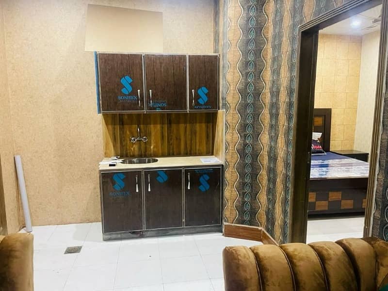 Live Comfortably in Johar Town: Furnished 1-Bed Apartment! 5