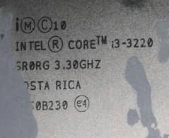 intel core i3 3220 3.30ghz 3rd gen processor
