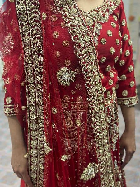 bridal lehenga with back tail indian lehenga handmade like a new 4