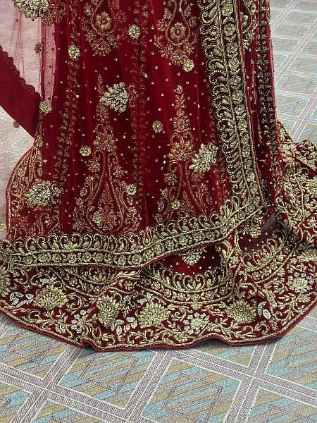 bridal lehenga with back tail indian lehenga handmade like a new 5