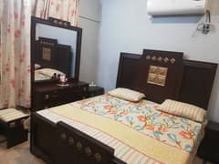 Bed set/double bed/wooden bed/dressing table/cupboard/ almari/wardrobe