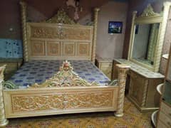 sale bed& dressing table 0