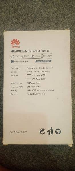 Media Pad M3 Lite 8 Huawei Original 1