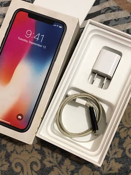 Iphone X Pta Approved 256 GB with Box 6
