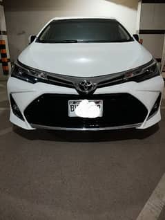Toyota Corolla Altis Grande Model 2021 White Low Mileage