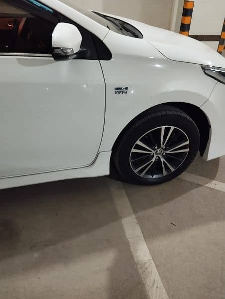 Toyota Corolla Altis Grande Model 2021 White Low Mileage 7