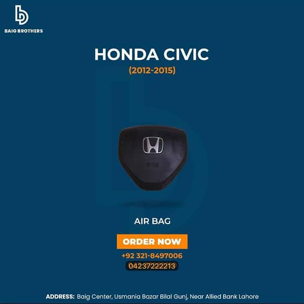 City Civic Rs Mg Hs Stonic Sportage Hyundai Light Bonut Grill Kit H6 1