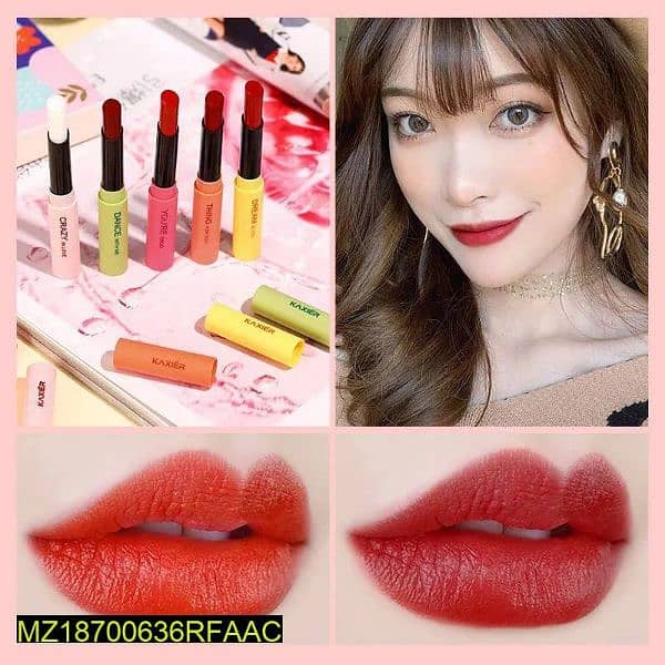 Matte lipstick, pack of 5 1