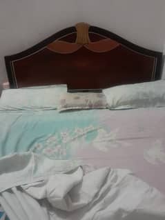 Double Bed with Mattres