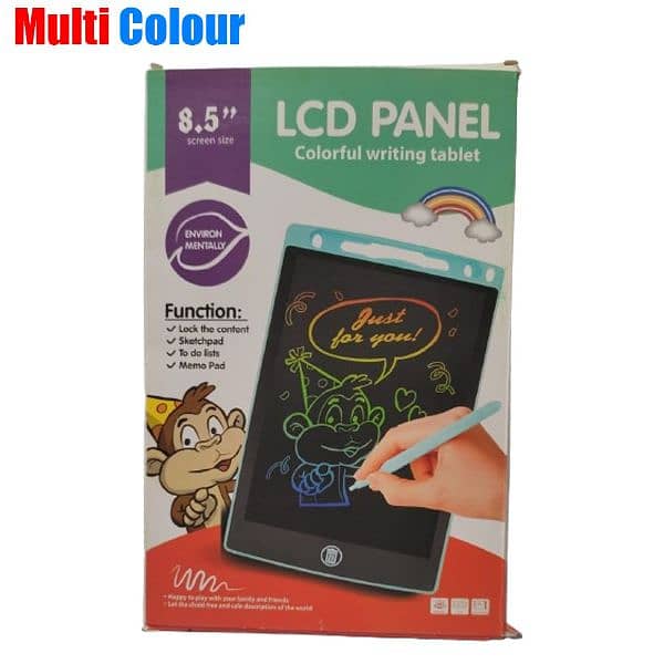 Writing Tablet For Kids 8.5,10 and 12 inches Multi Color Screen 3