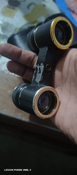 Original binocular made in Russia full metal pocket size original pics 1