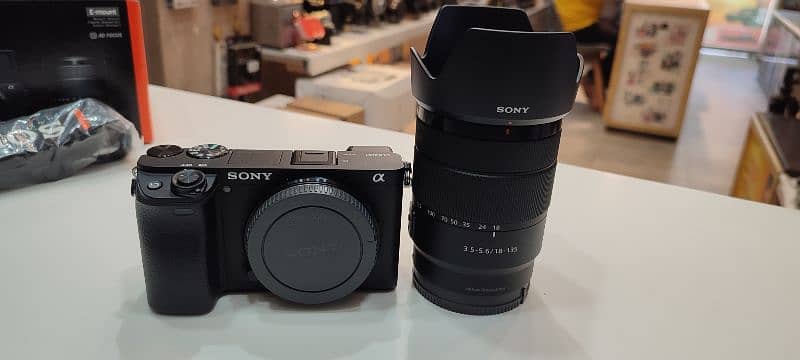 SONY A6400 WITH 18-135mm LENS 
WITH BOX 2