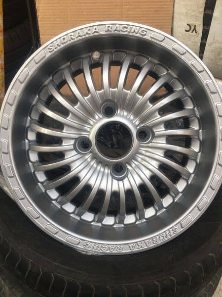 13" Holo Rims for wagonR. Alto 660cc. Every 0