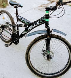 impoted bicycle ful size dual shock and disk brake call no 03149505437