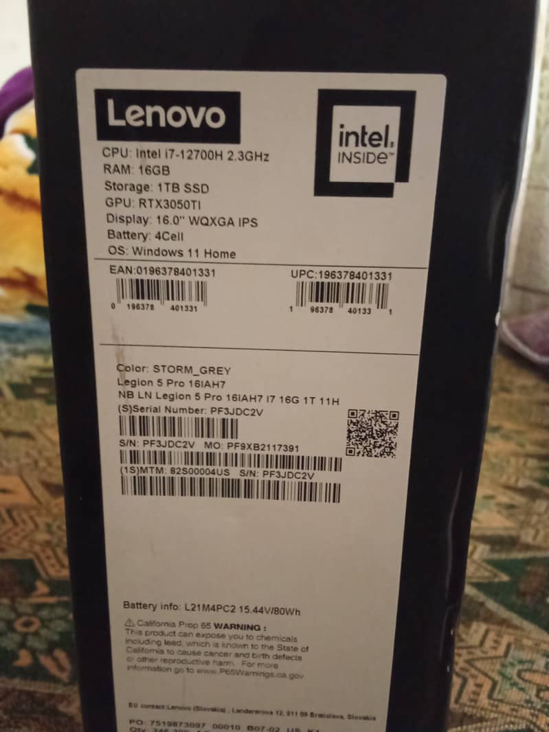 Lenovo Legion 5 mint condition 5