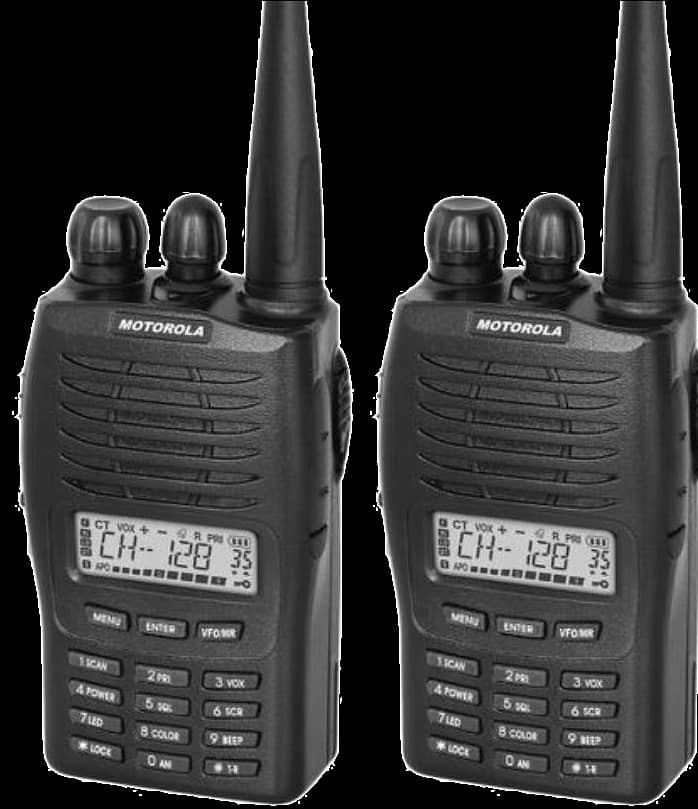 Motorola MT777 Two way radio walkie talkie handheld UHF-VHF Supported 3