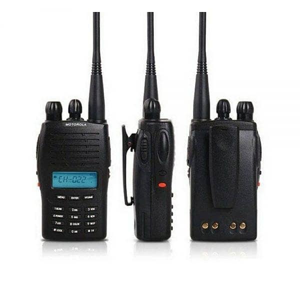 Motorola MT777 Two way radio walkie talkie handheld UHF-VHF Supported 5