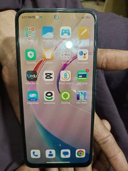 selling my Xiaomi Redmi note 10 minor crack touch 6