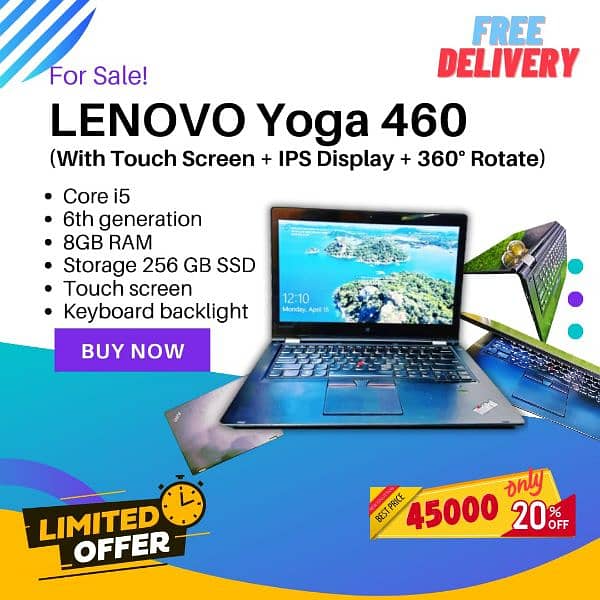 Lenovo Thinkpad yoga 460 0