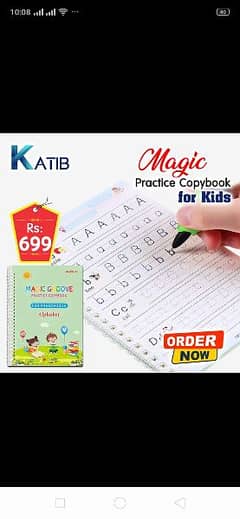 Magic books Reusable pack of 4 All over Pakistan delivery 0