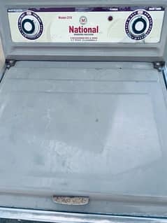 national washing machine (03) years warranty left