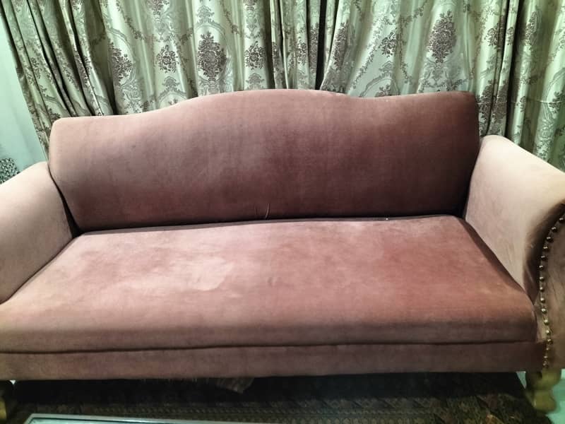 Sofa set with 2 seater 3