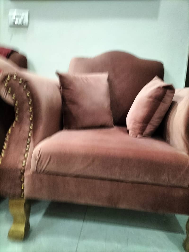 Sofa set with 2 seater 5