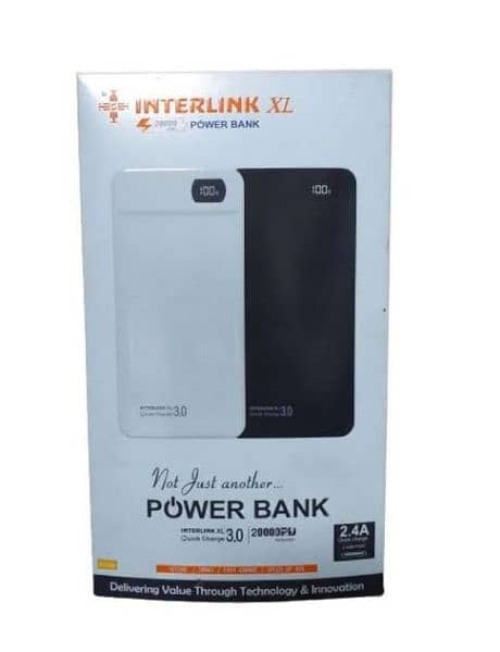 Interlink XL 20000 mAh Power bank 0