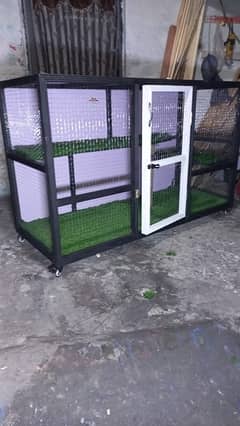 outdoor cats cage