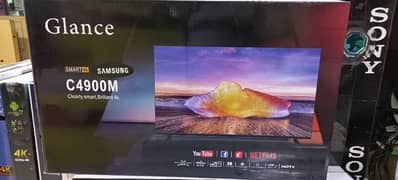 samsung 43 inch  led tv glance  c4900m smart android 3 year warranty