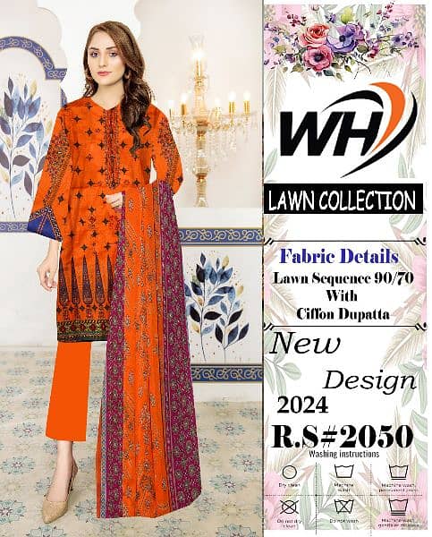 new ladiees unstitched lawn soot 4