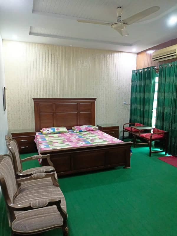 1 kanal Fully Furnished Upper Portion Available For Rent in K Block Model Town Lahore 1