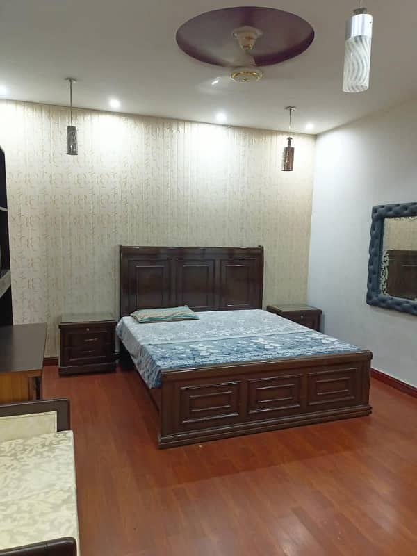 1 kanal Fully Furnished Upper Portion Available For Rent in K Block Model Town Lahore 8