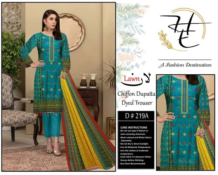lawn and cotton Unstiched collection. ruba_raana 2